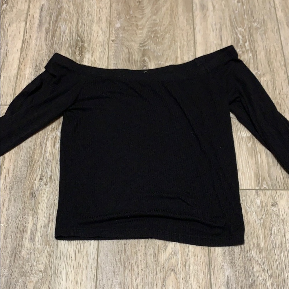 L. A Hearts Off the Shoulder Top